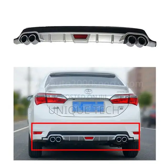 Car Rear Bumper Diffuser Lip- Rear Bumper Lip Spoiler