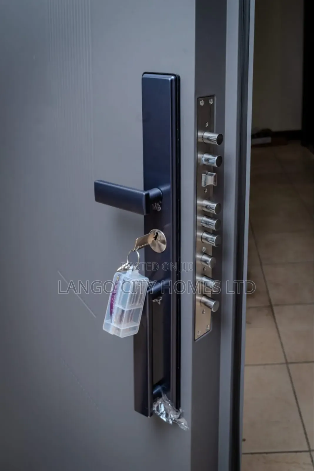 Cast Aluminium Double Steel Security Door