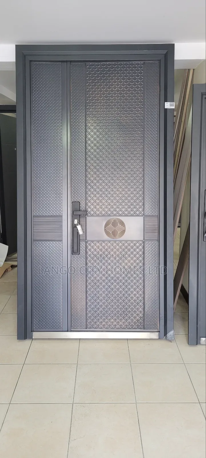 Cast Aluminium Double Steel Security Door