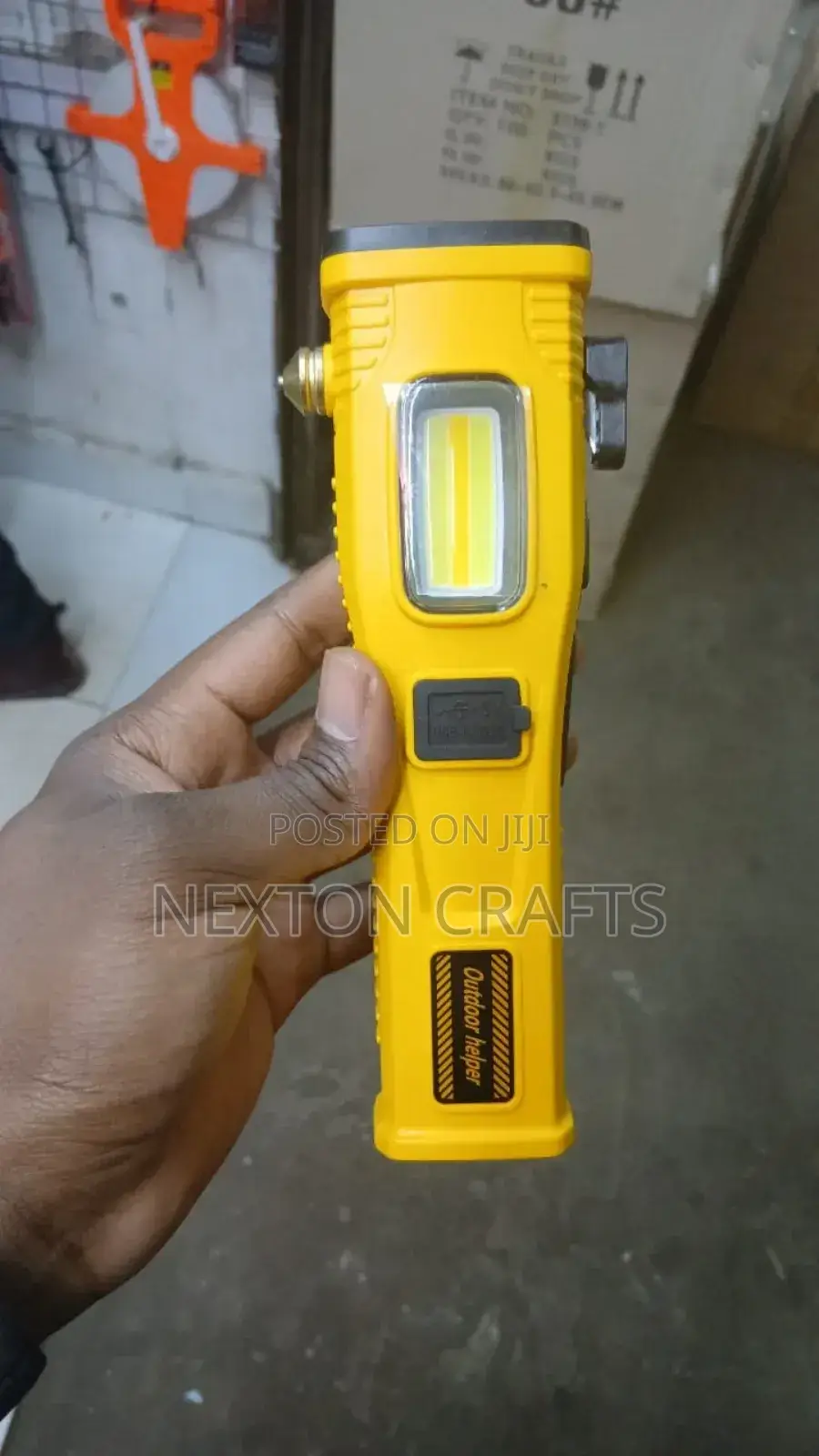 Emergency Light With Mobile Charger