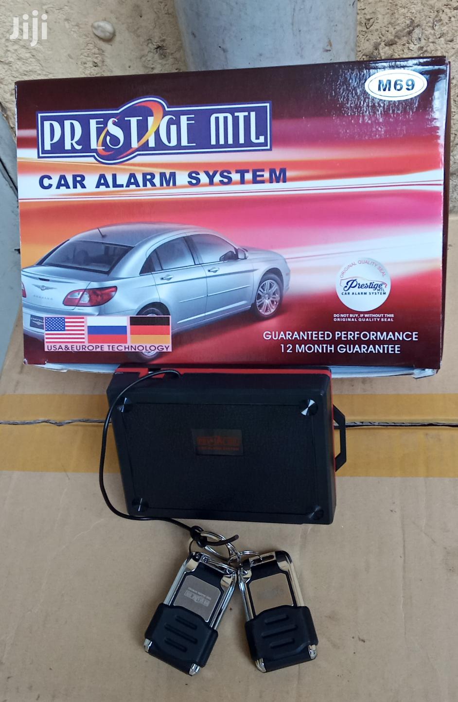 New Prestige Brand Car Alarm With Cut Off, Free Installation.