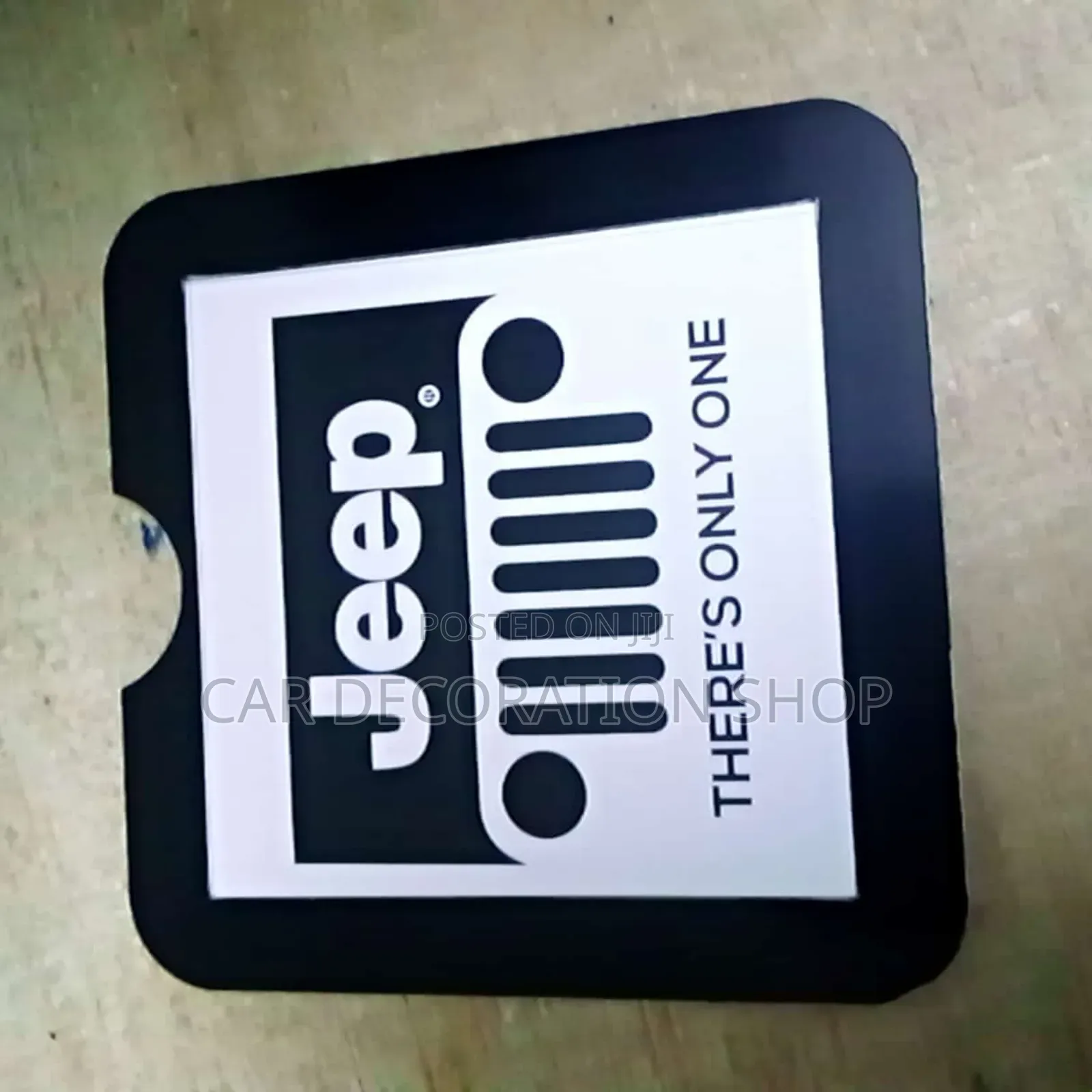 Jeep Cars Black Digital Insurance Holders