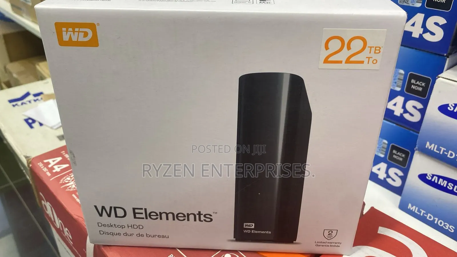 Wd Element 22tb Desktop Harddrive
