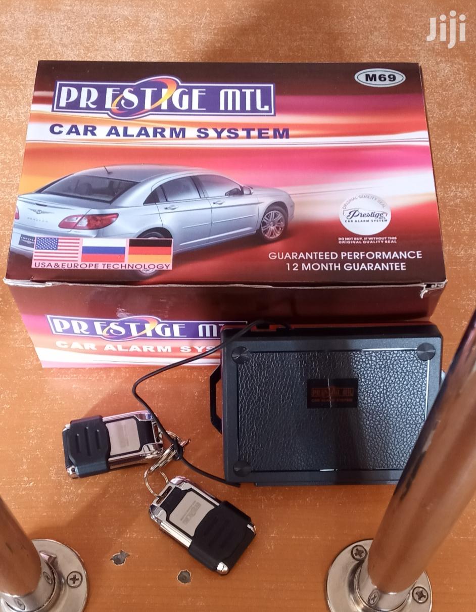New Prestige Brand Car Alarm With Cut Off, Free Installation.
