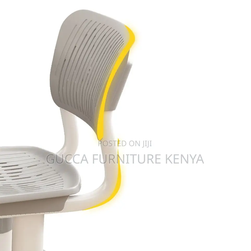 Kid's Furniture:Light Yellow Home Children's Desk With Chair