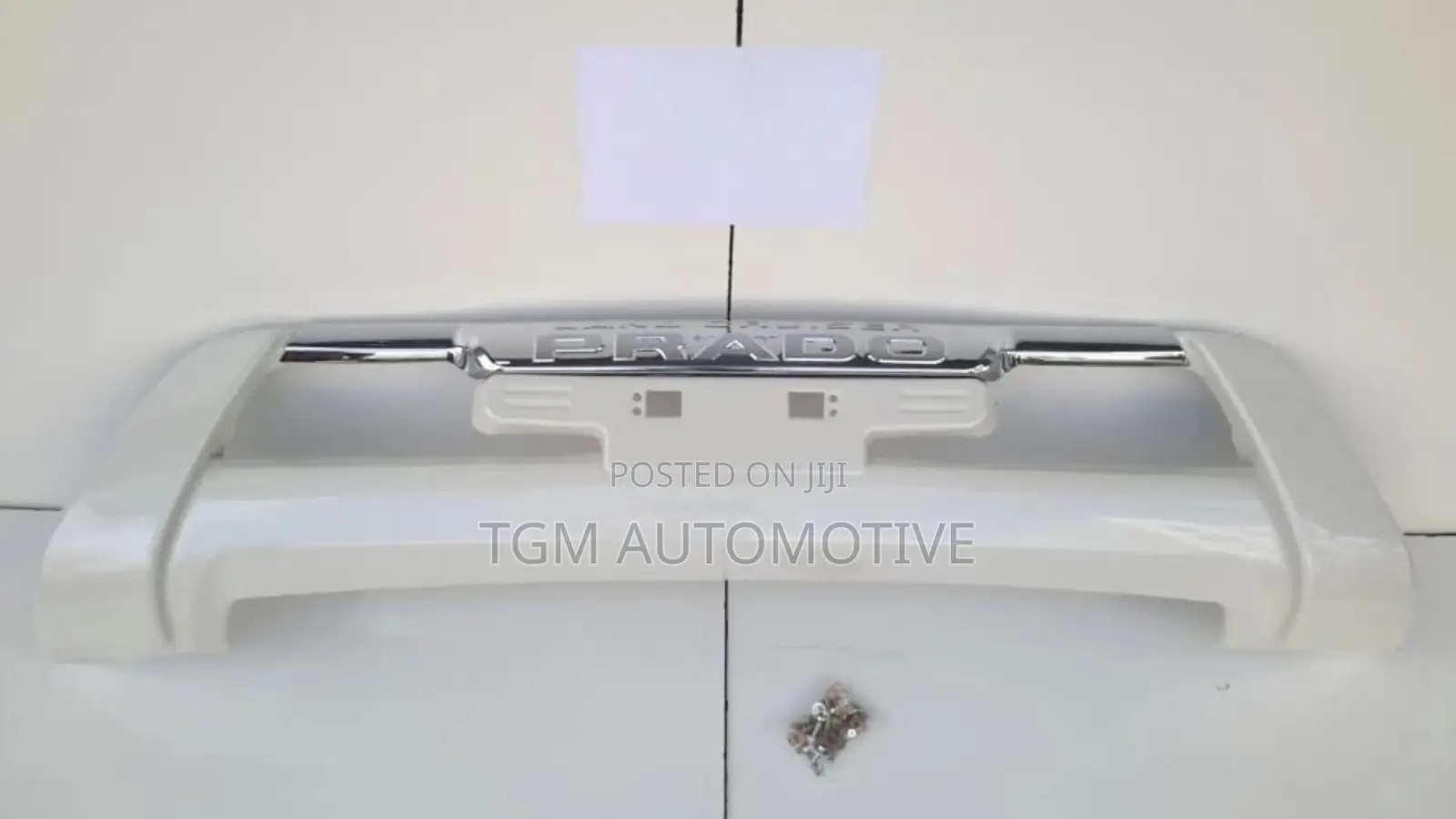 Front Guard Fibre Bumper Fj 150 2014-2017 White