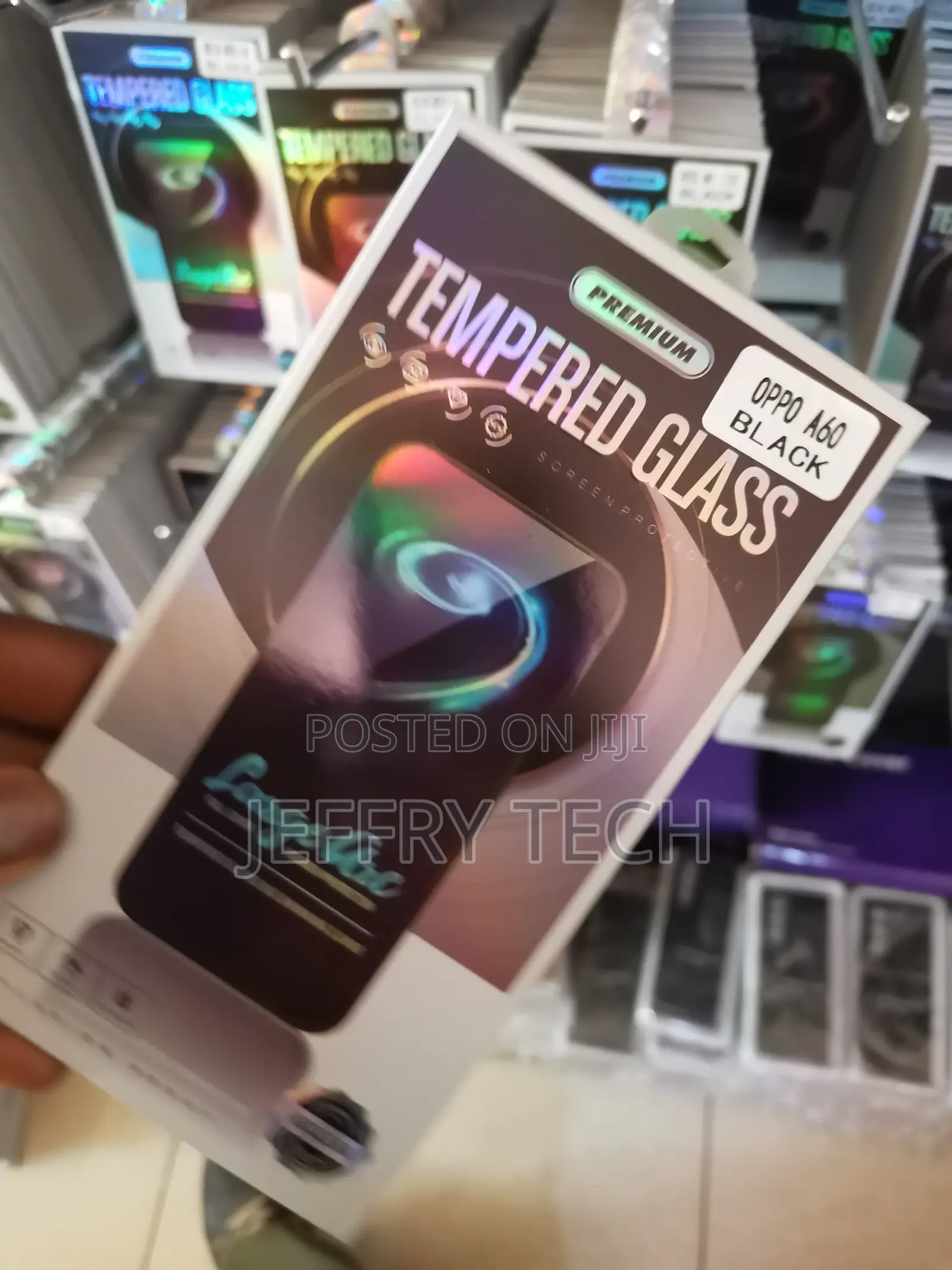 Fabekee Privacy Tempered Glass Screen Protector for Oppo A60