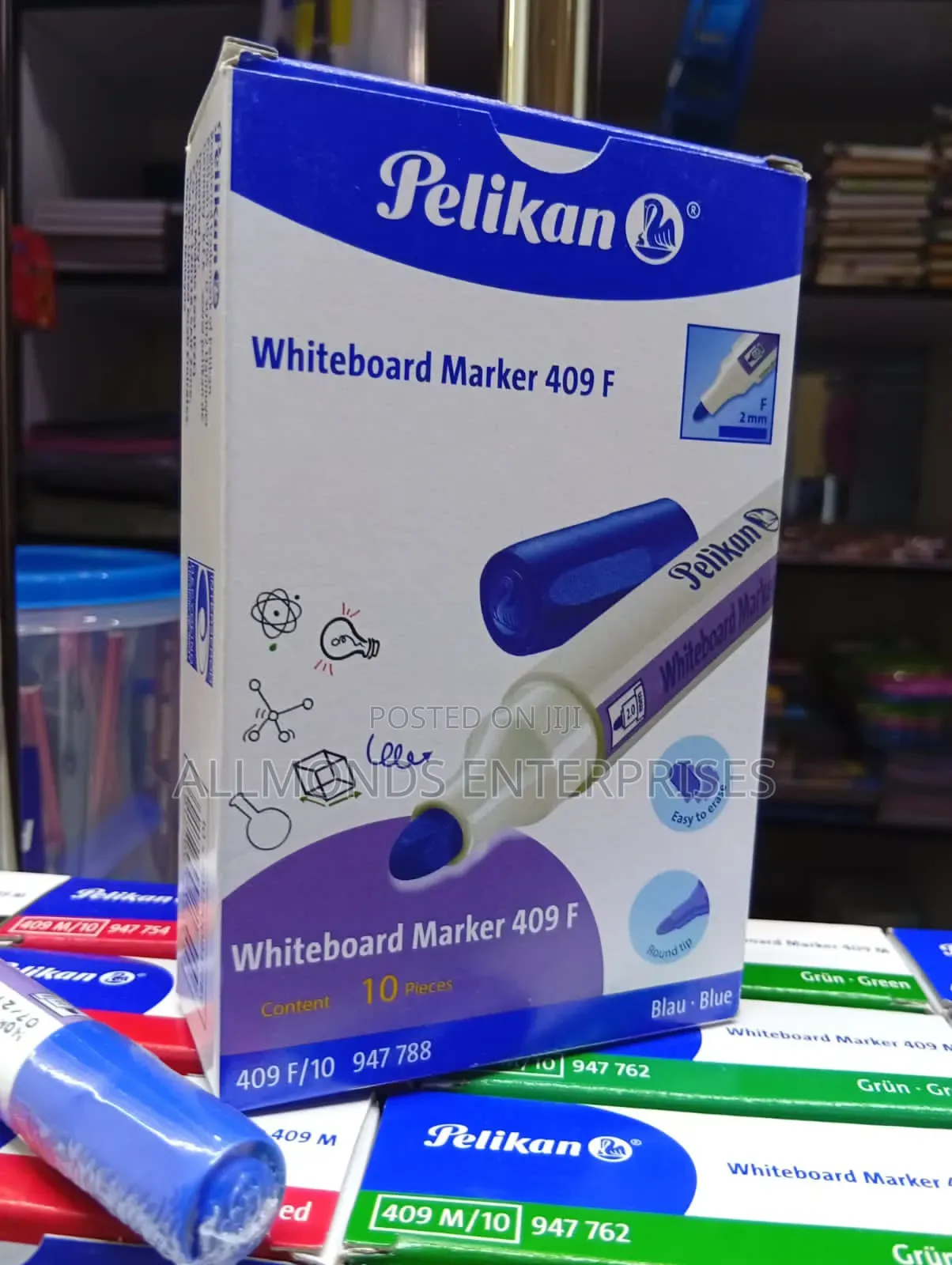 A Packet of Pelikan Whiteboard Marker Pen- 10 Pieces