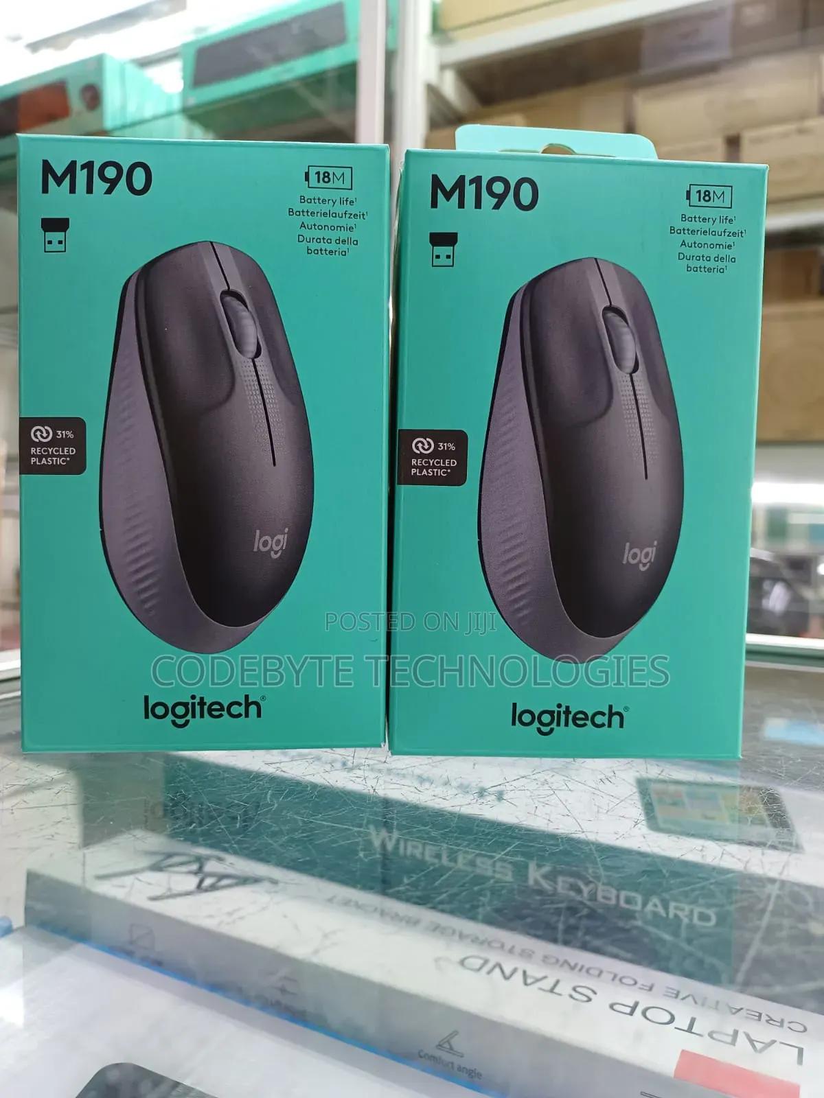 Logitech M190 Wireless Mouse Charcoal