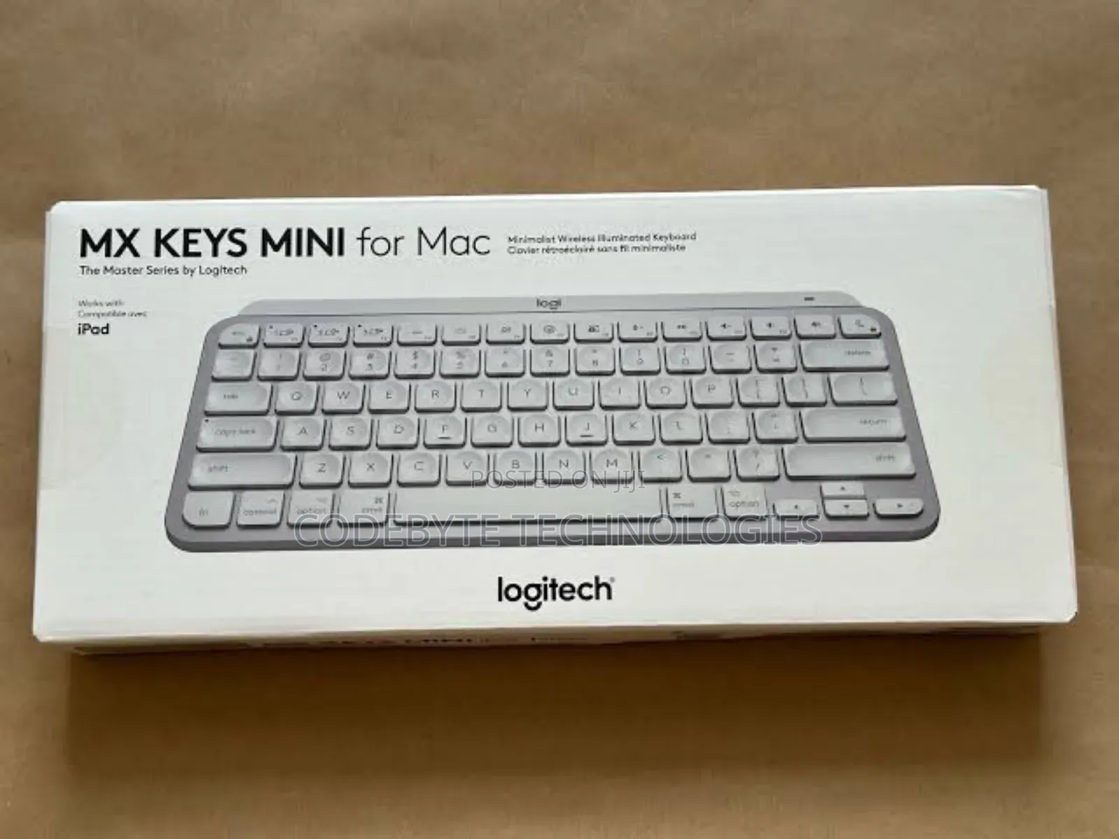 Logitech Mx Keys Mini for Mac Bluetooth Illuminated Keyboard