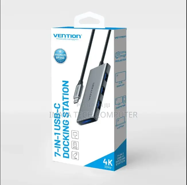 Vention Usb C Multi-Function 7 in 1 Docking Station