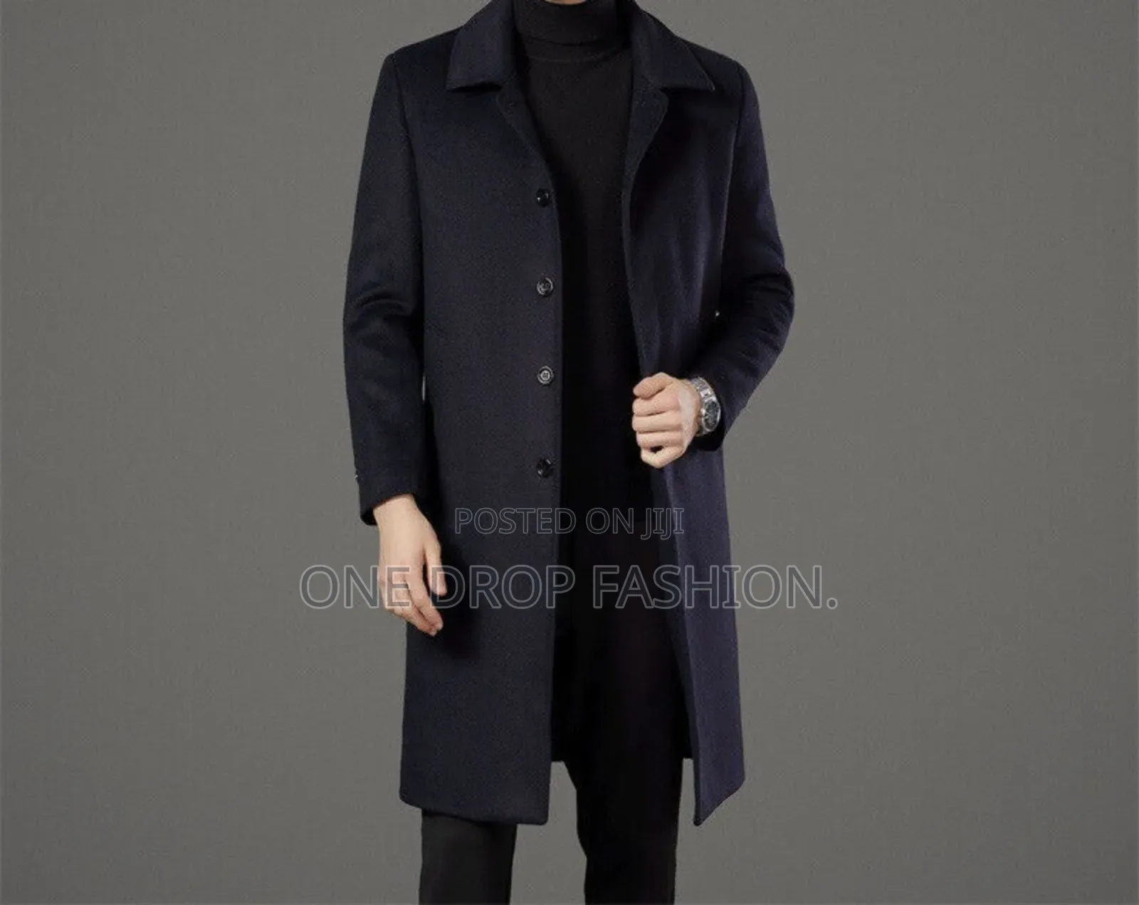 Navie/Grey Trench Coats