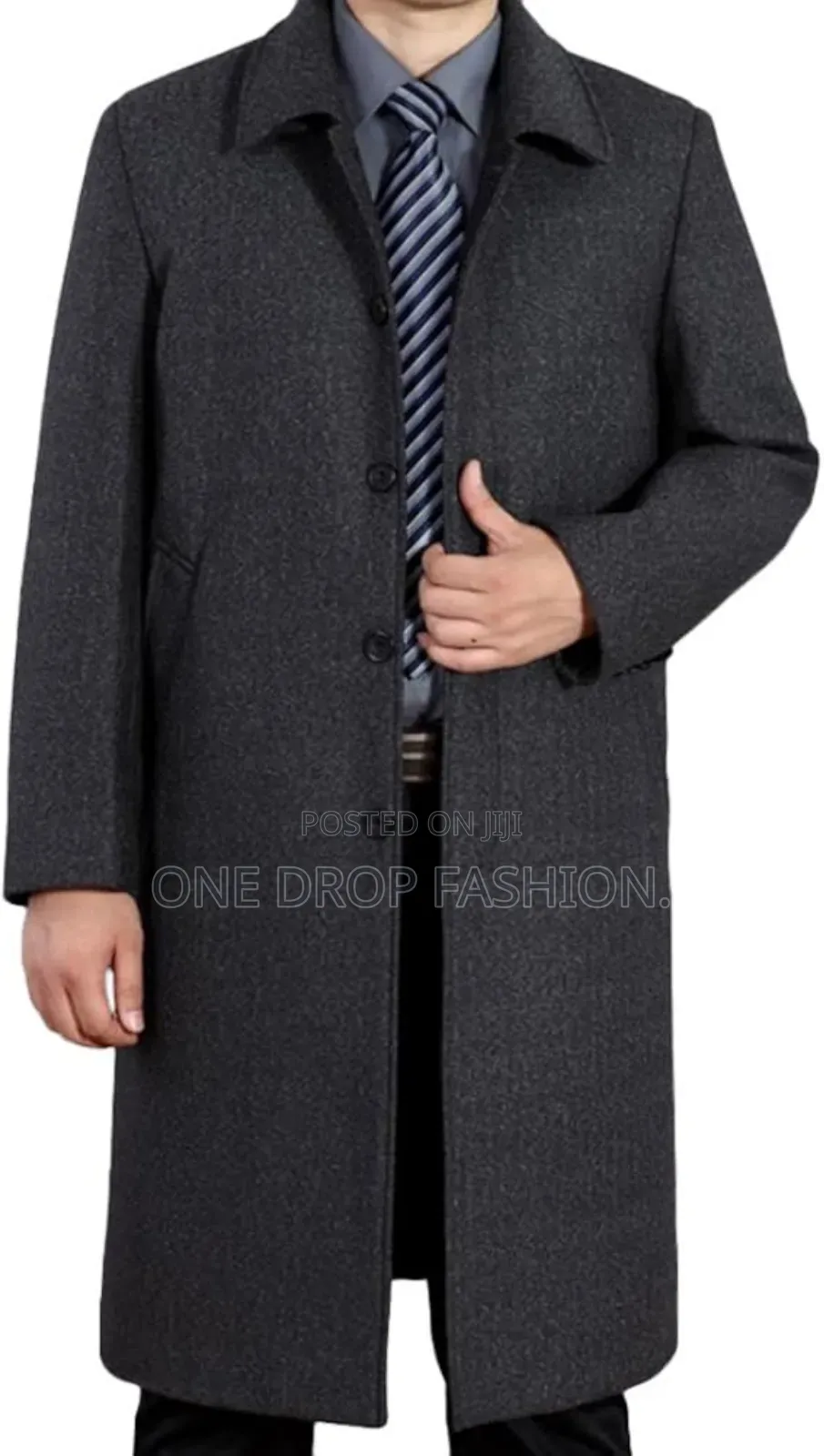 Navie/Grey Trench Coats