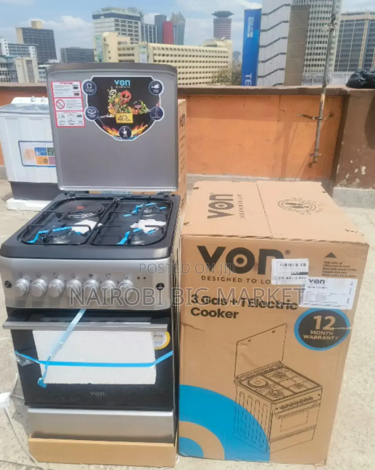 Free Standing Cooker - Von - 50 by 60
