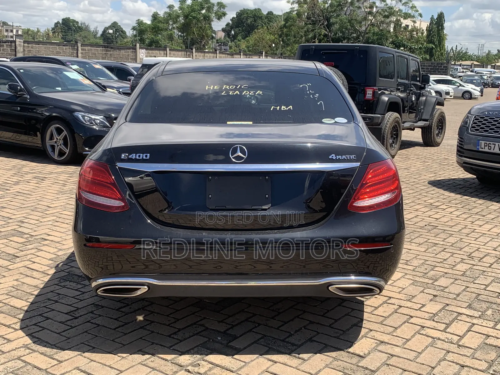 Mercedes-Benz E400 2018 Matt Black
