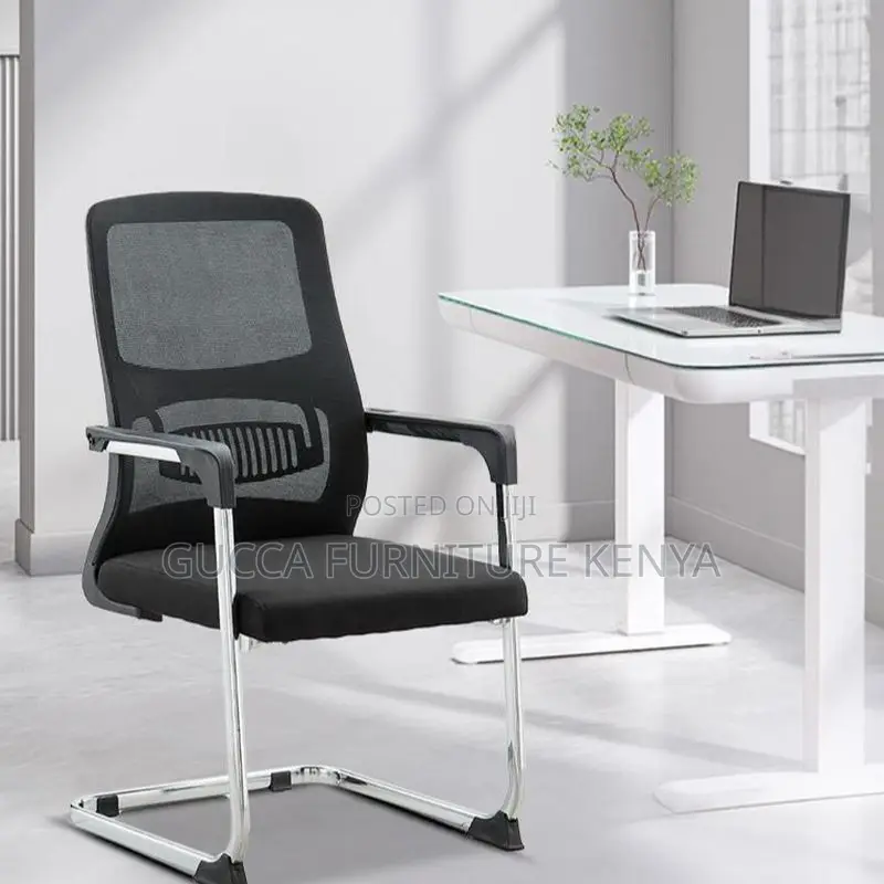 Office Chairs: Ergonomic Cloth Office Chair With Arm Support