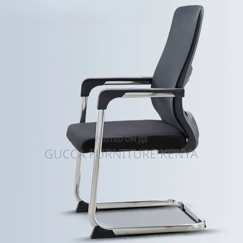 Office Chairs: Ergonomic Cloth Office Chair With Arm Support