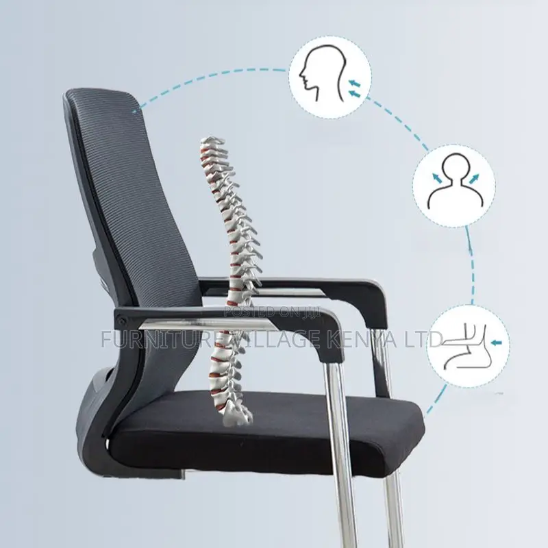 Office Chairs:Fabric Ergonomic Office Chair With Armrests