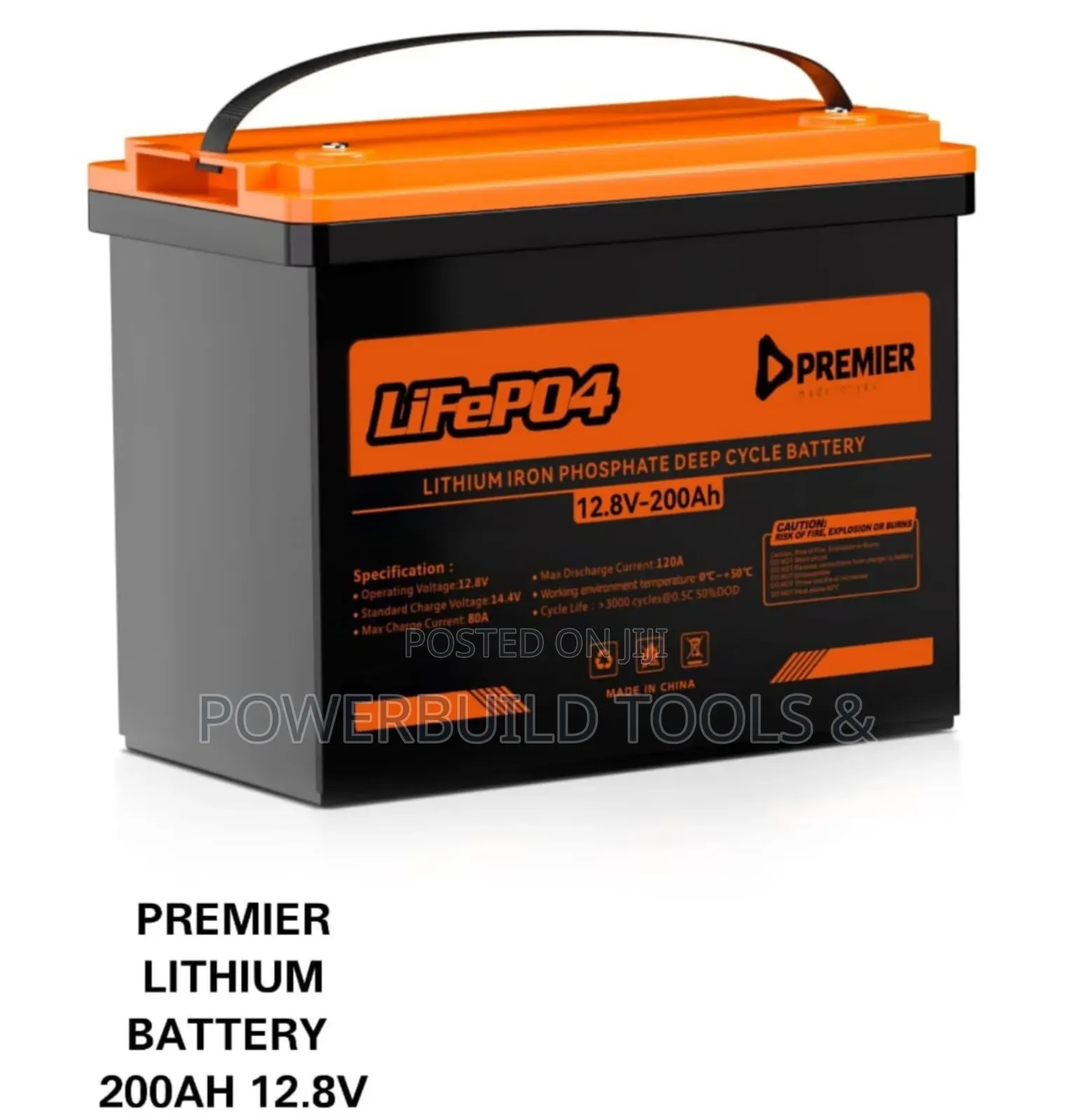 Premier Lithium Battery 200ah 12v