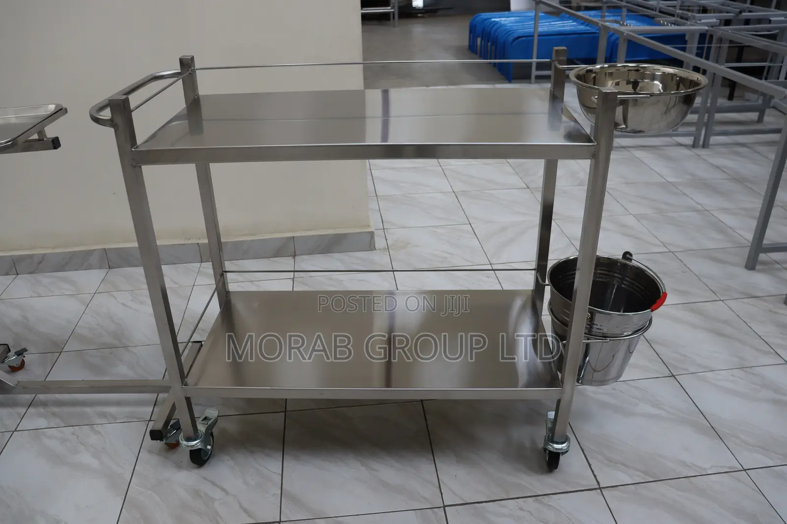 Dressing Trolley (Stainless)