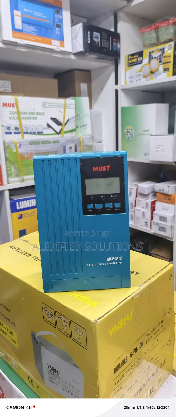 Must MPPT Charge Control 40a