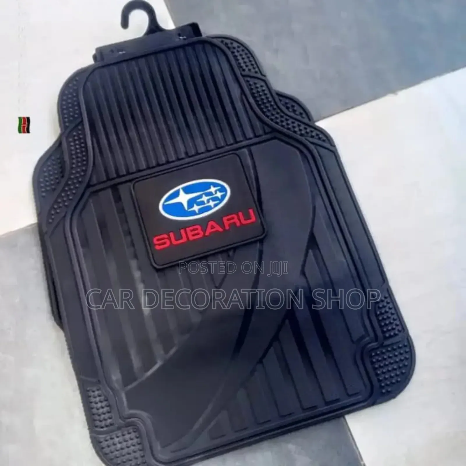 5pc Subaru Black Mat Fits All Cars