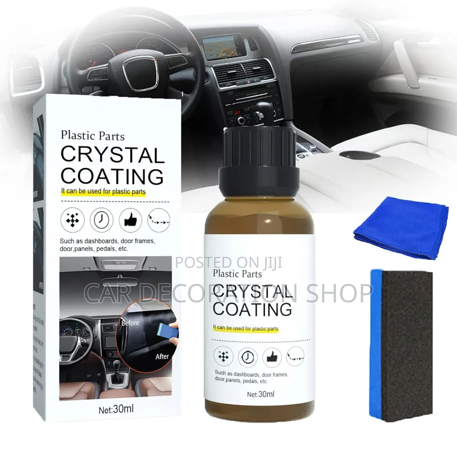 30ml Crystal Coating Multipurpose Cleaning Liquid Polish