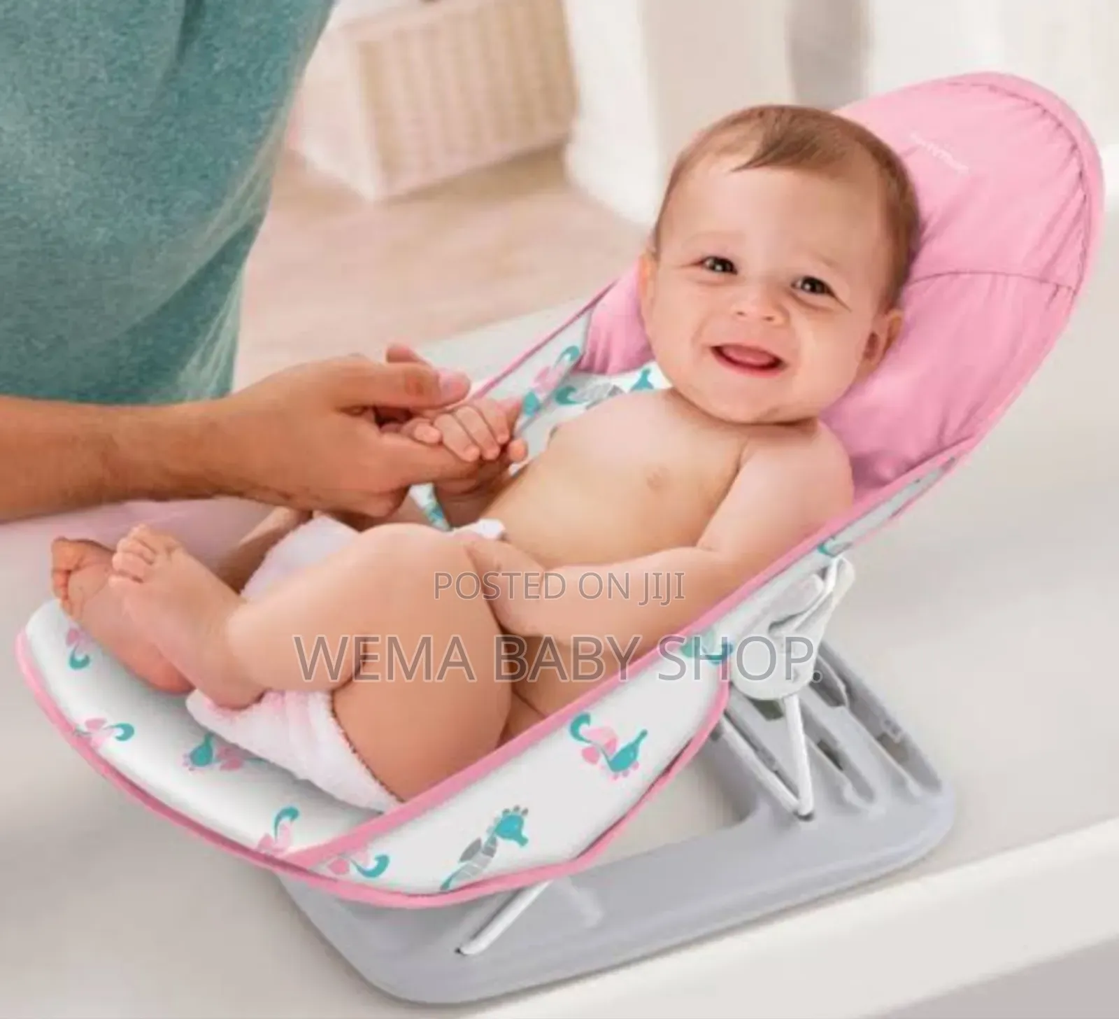 Foldable Deluxe Baby Bath Seat