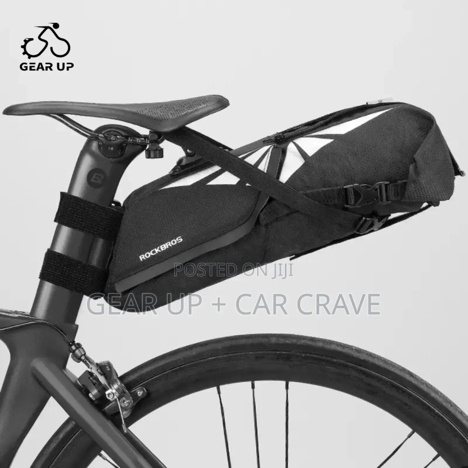 Rockbros Foldable Touring Saddle Bag