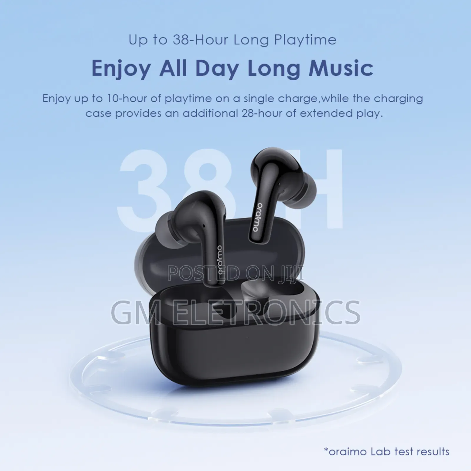 New Oraimo Spacebuds Z(Otw-625)- Black