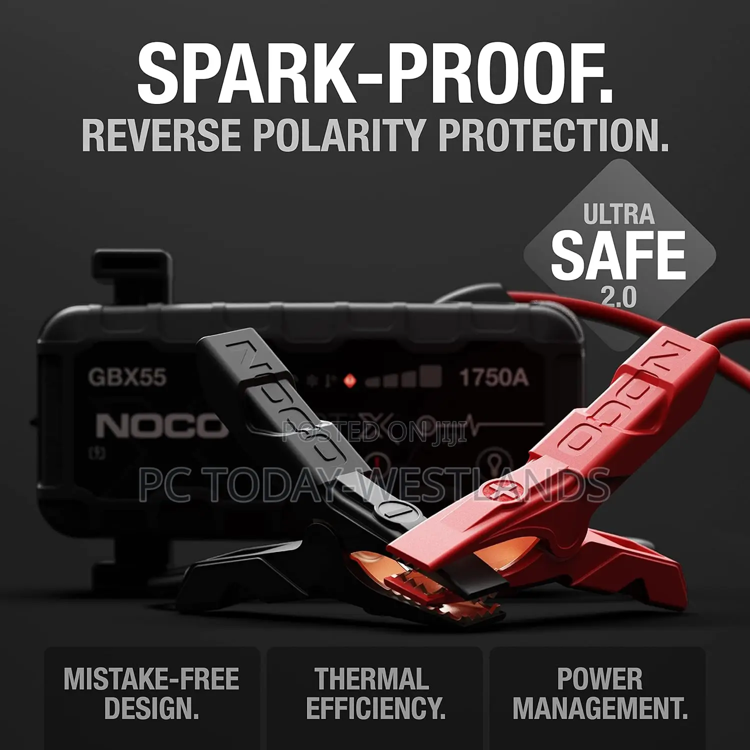 Noco Boost X Gbx55 1750a 12v Ultrasafe Portable Jump Starter