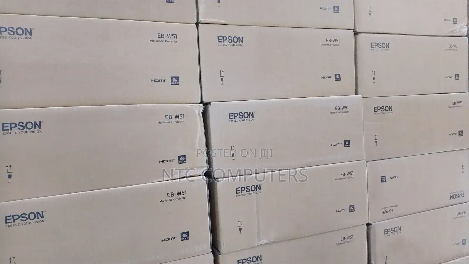 "Epson Eb-W51 Projector 3lcd Technology, Wxga, 1280 X 800, 1