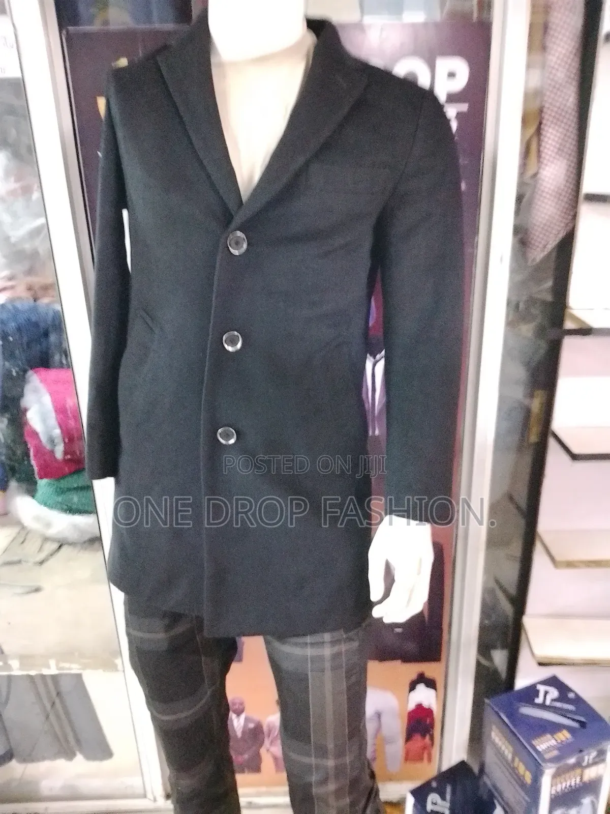 Blacken Trench Coats