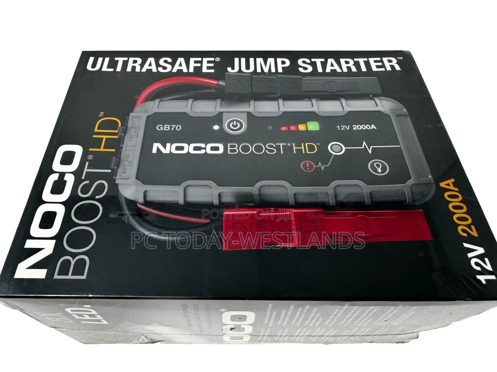 Noco Boost Hd Gb70 2000a Ultrasafe Car Battery Jump Starter