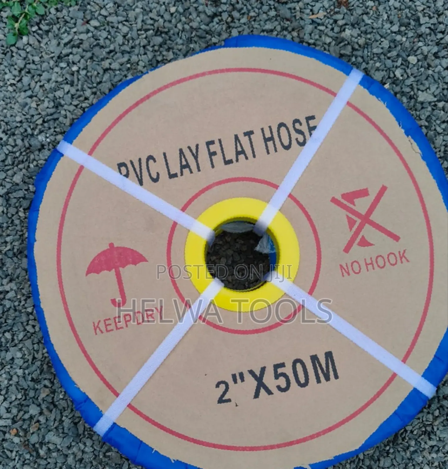 Flat PVC Delivery Pipe, 50m