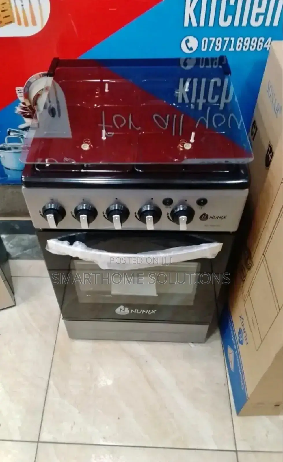 Nunix Free Standing 50*55 High Quality All Gas