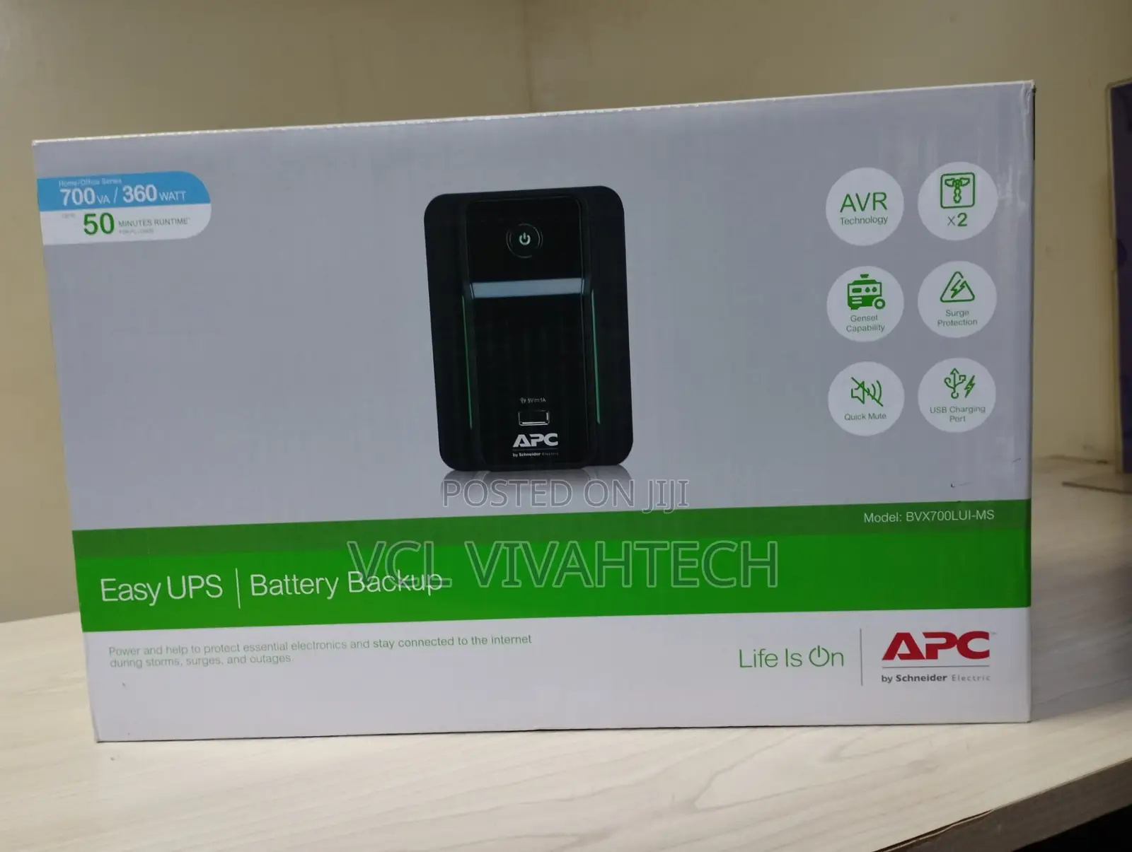 Apc 700va-360w Ups