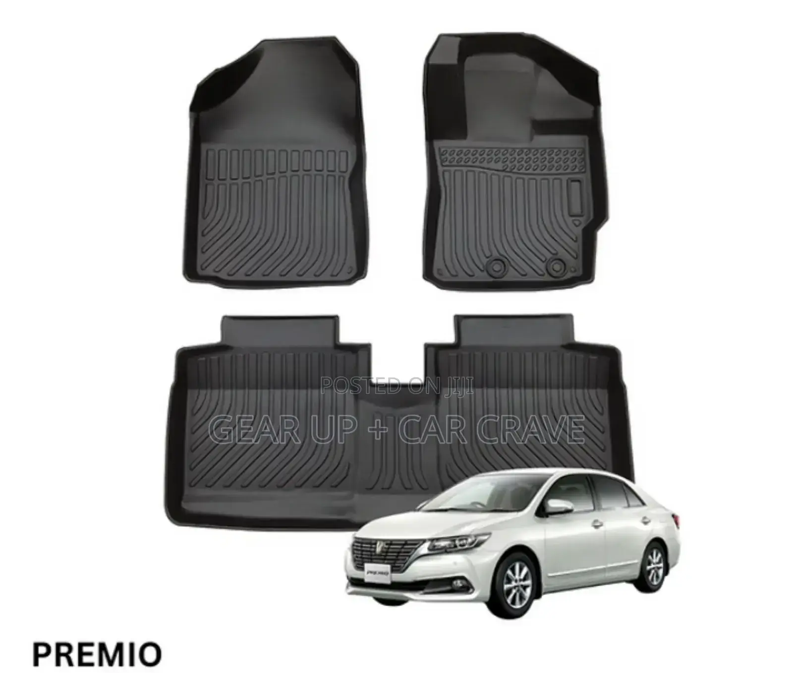 Toyota Premio Floor Mats – All-Weather, Perfect Fit!