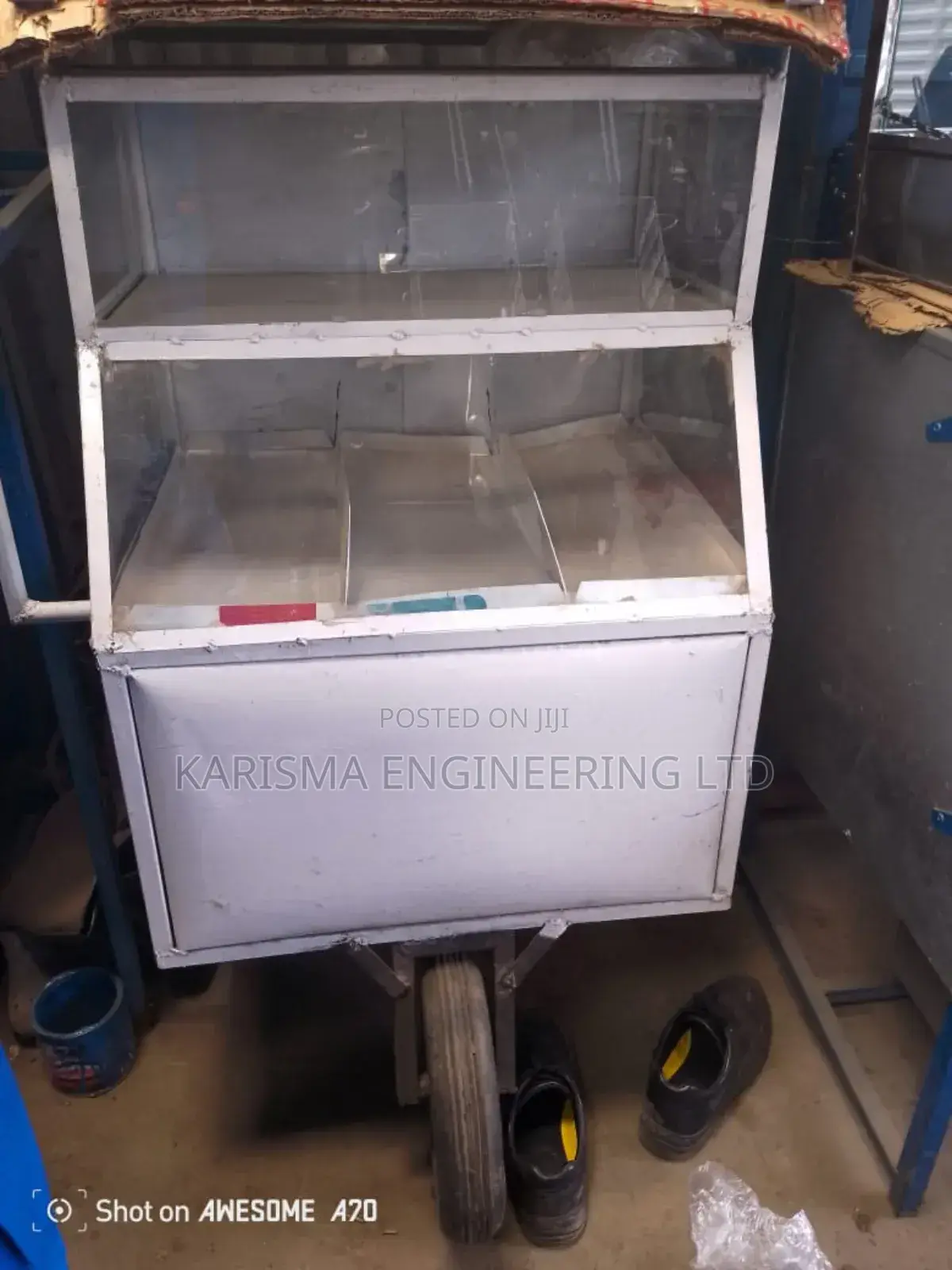 Commercial Smokey/Egg Trolley