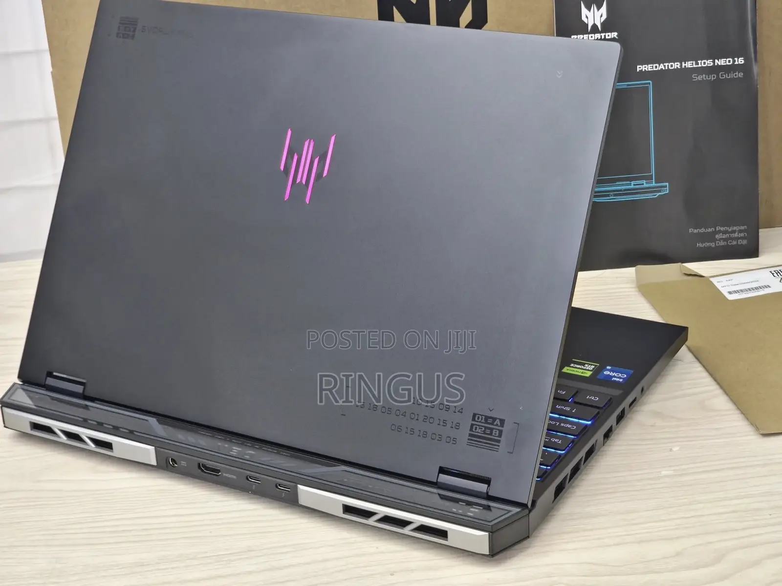 New Laptop Acer Predator Helios Neo 14 16GB Intel Core I9 SSD 1T