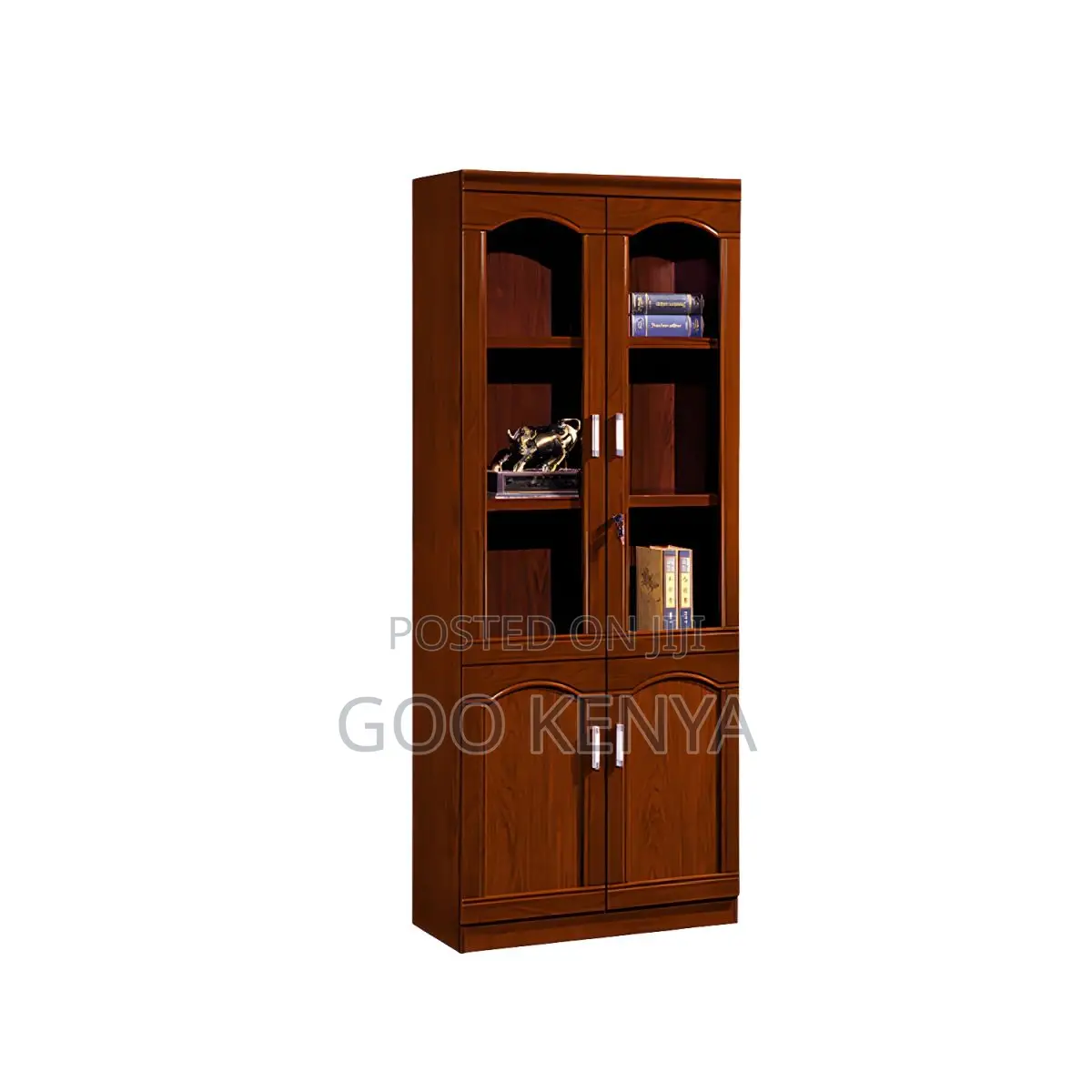 Office Cabinet; Mahogany Wood Office Cabinet