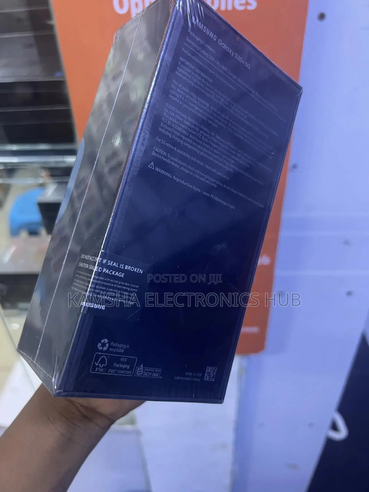 New Samsung Galaxy S20+ 5G 256 GB Blue