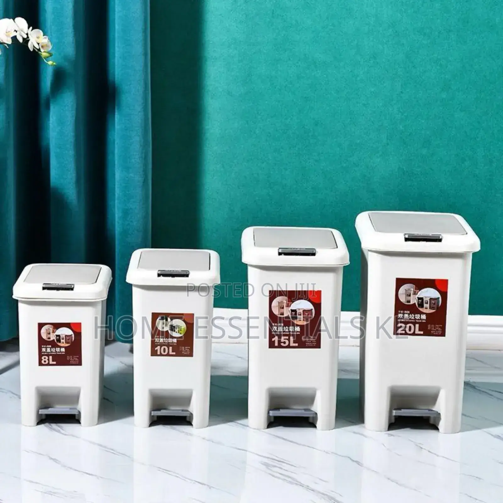 *Pedal Dustbin Available in 10l,15l,20l