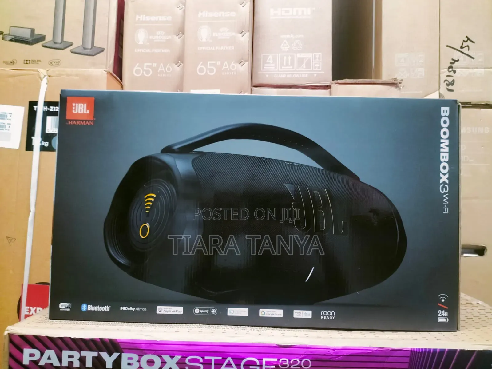JBL Boombox 3 Wi-Fi Portable Speaker