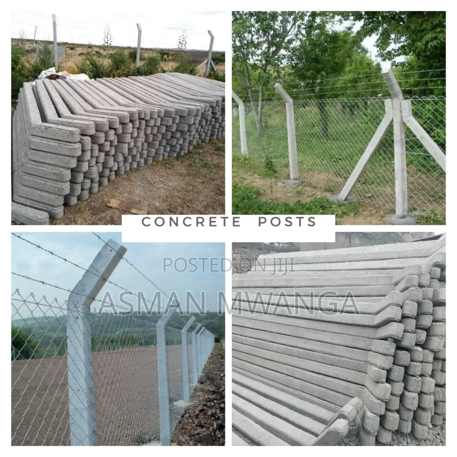 Concrete Pole for Fencing