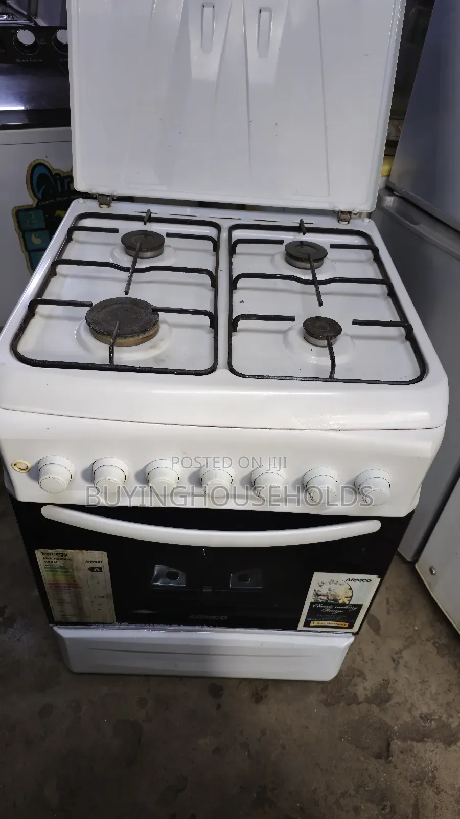 Armco 60x60 Cooker All Gas
