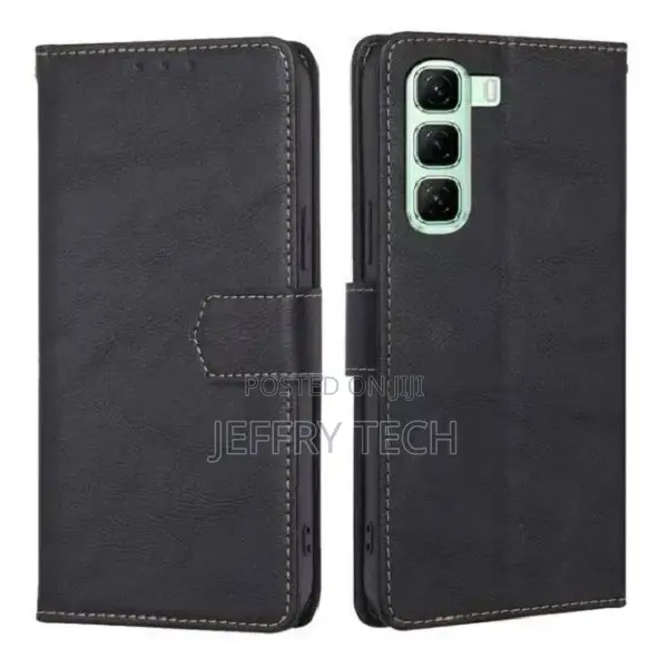 Leather Phone Case Flip Cover for Infinix Hot 50 Pro Plus/