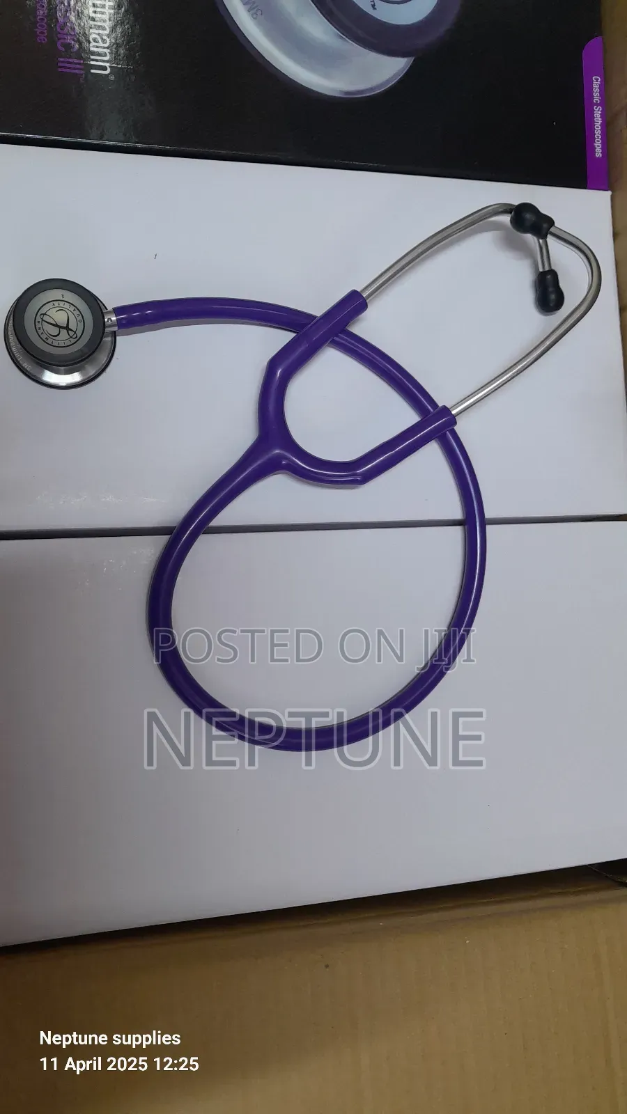 Littmanns Iii Stethoscope Purple Color