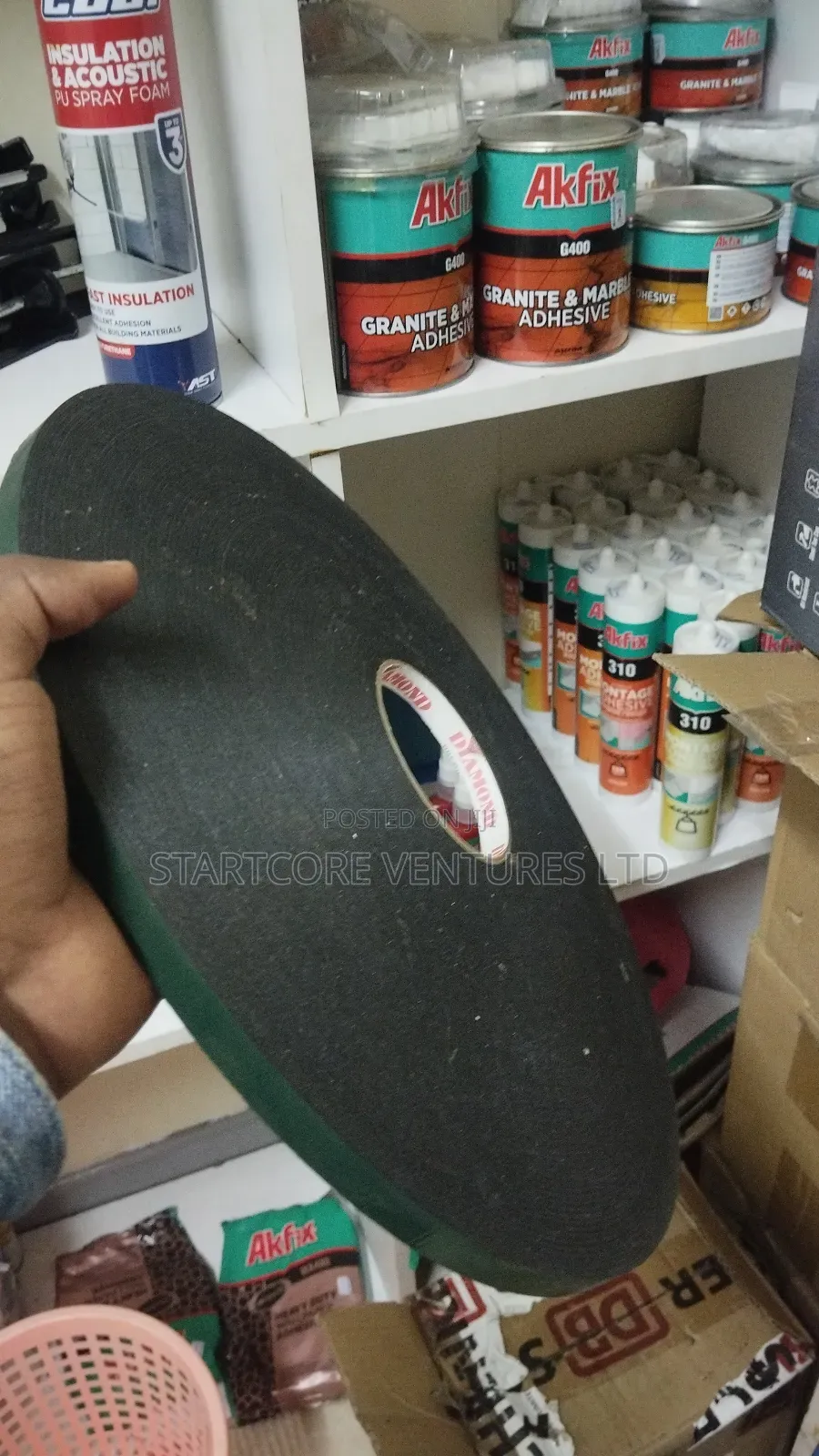 Double Sided Tape 2mmx12mmx50mtr