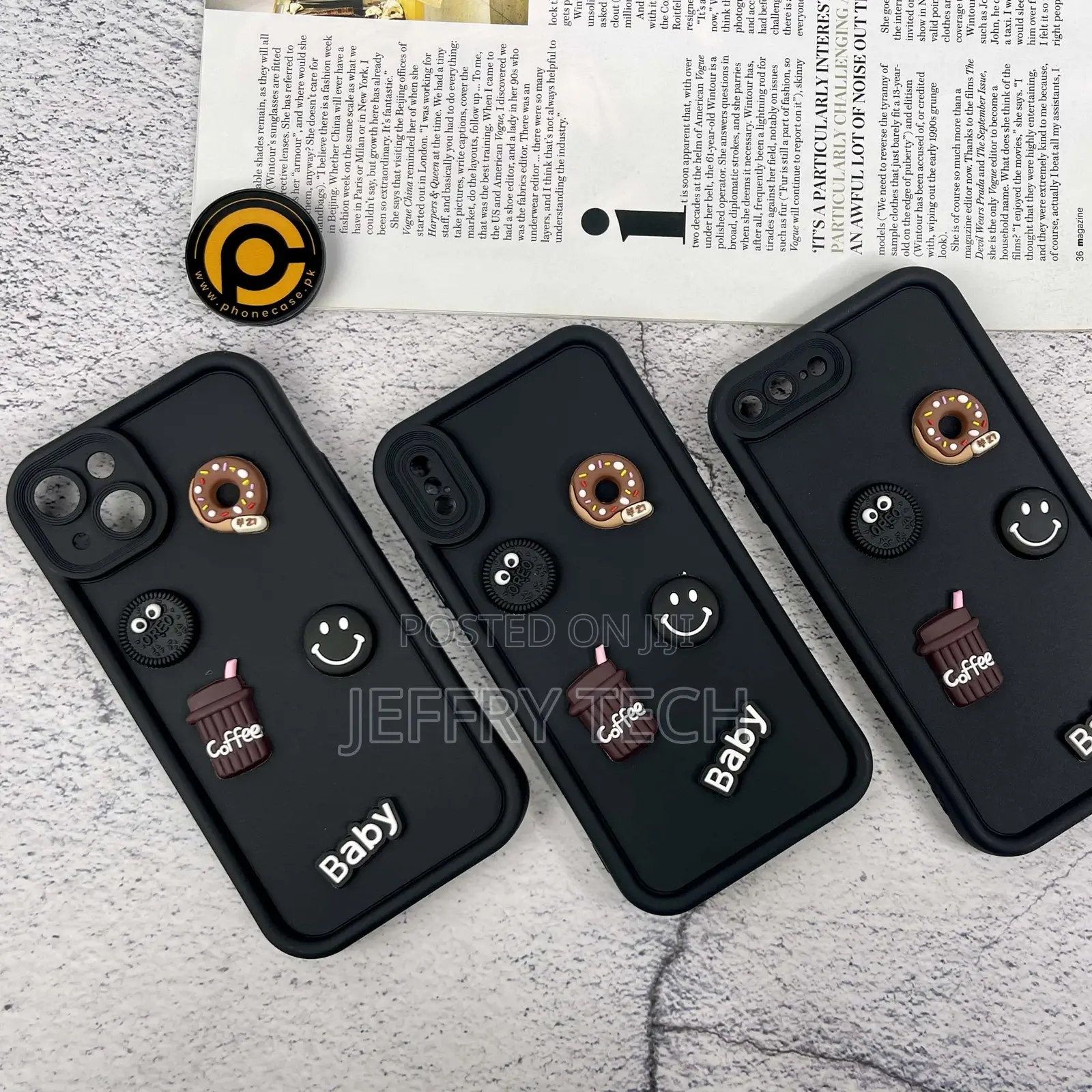 iPhone 12 Pro Donut Coffee Cookie Delight Icons Silicon Ca